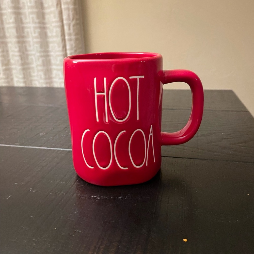 Rae Dunn red hot cocoa mug